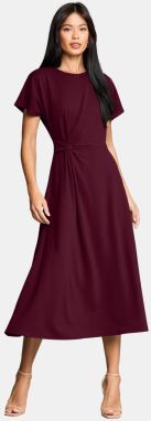 Lipsy Šaty  burgundská