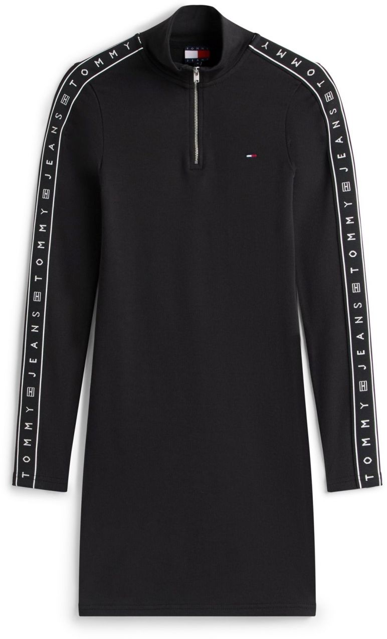 Tommy Jeans Šaty  čierna / biela