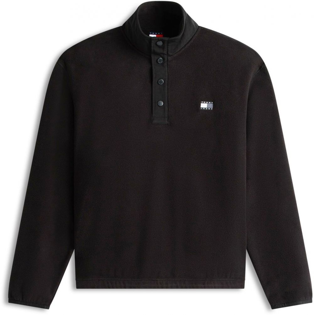 Tommy Jeans Sveter  sivá / čierna / biela