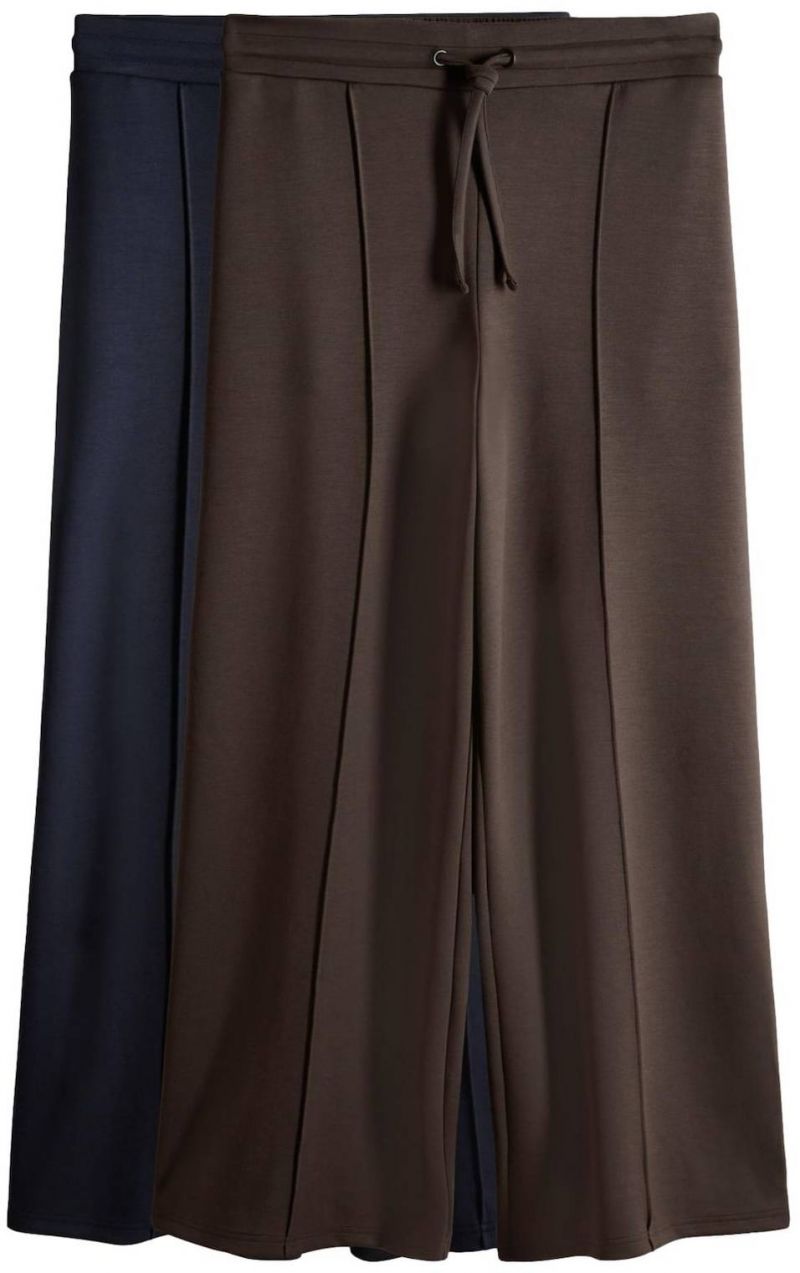 The Set Nohavice  námornícka modrá / tmavohnedá