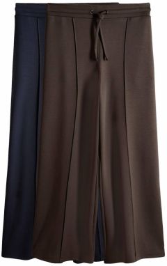 The Set Nohavice  námornícka modrá / tmavohnedá