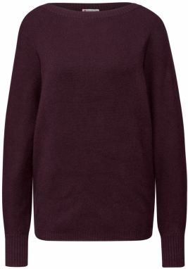 STREET ONE Sveter  burgundská