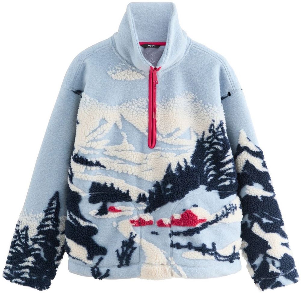 Next Mikina  modrá / zmiešané farby