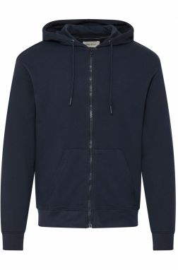 BLEND Tepláková bunda 'BHBRODY'  námornícka modrá