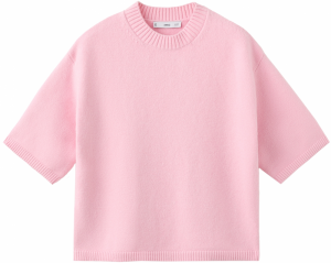 MANGO Sveter 'LLOBRE'  ružová