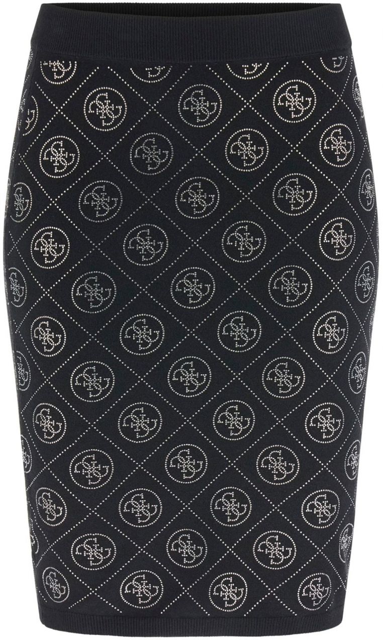 GUESS Sukňa  čierna