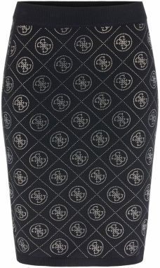 GUESS Sukňa  čierna