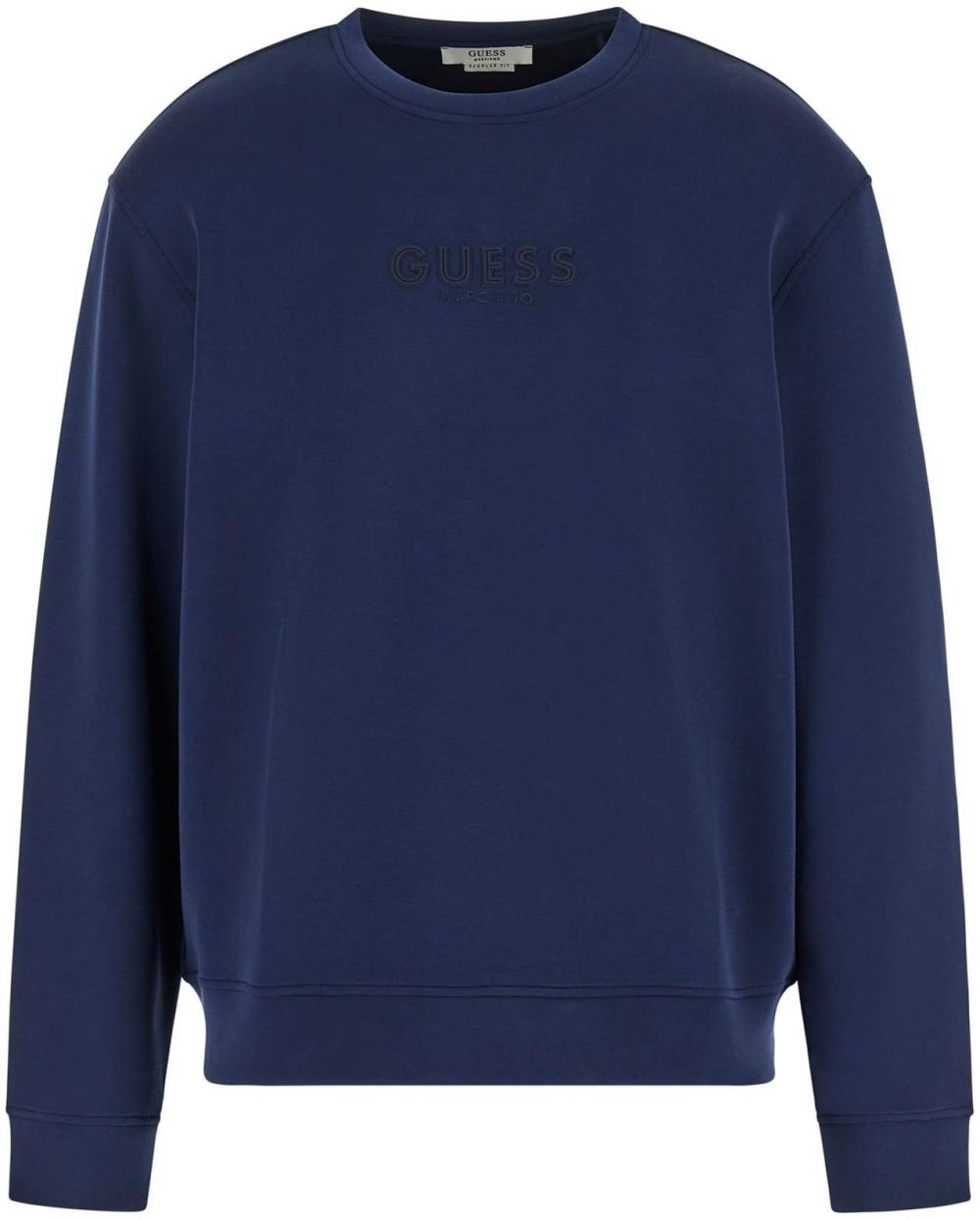 GUESS Mikina  tmavomodrá