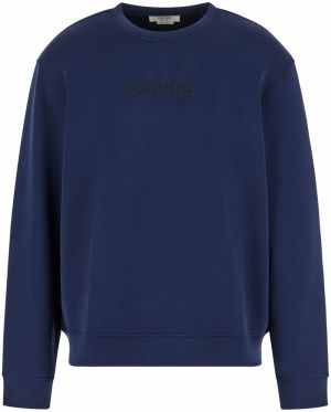 GUESS Mikina  tmavomodrá