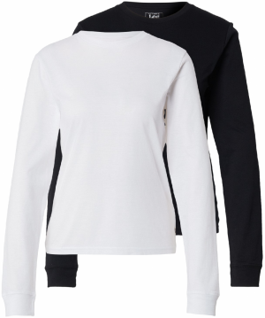 Lee Tričko  čierna / biela