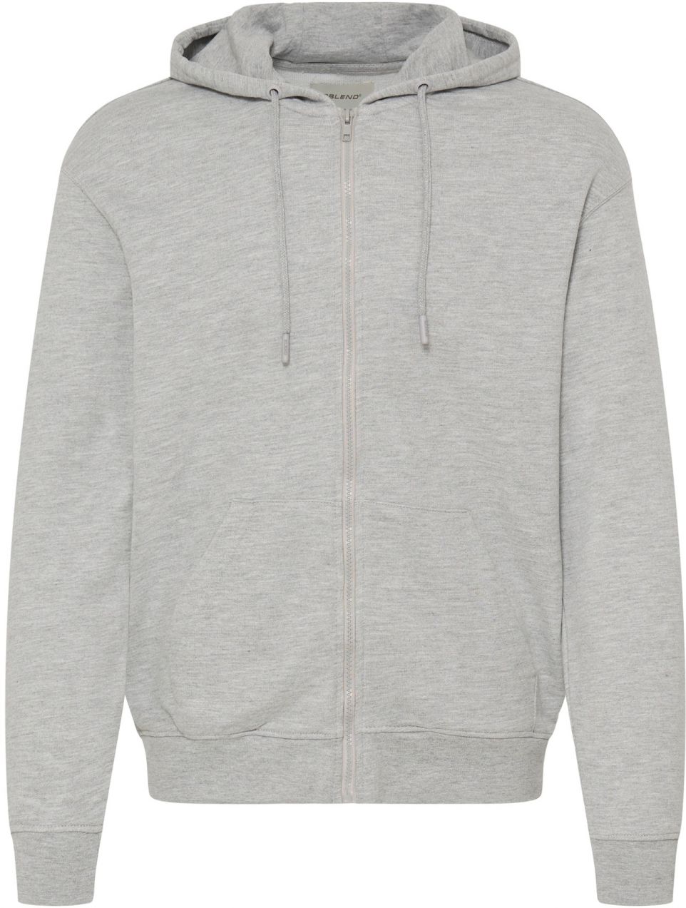BLEND Tepláková bunda 'BHBRODY'  sivá melírovaná