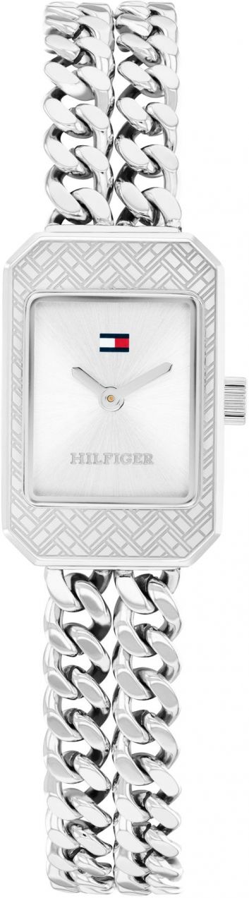 TOMMY HILFIGER Analógové hodinky 'SARAH'  strieborná