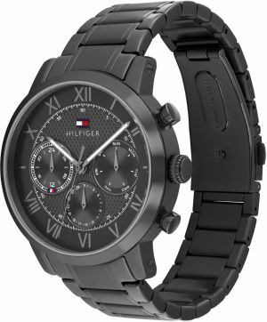TOMMY HILFIGER Analógové hodinky 'OXFORD'  tmavosivá