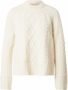 Vanessa Bruno Sveter 'FOLK'  slonová kosť