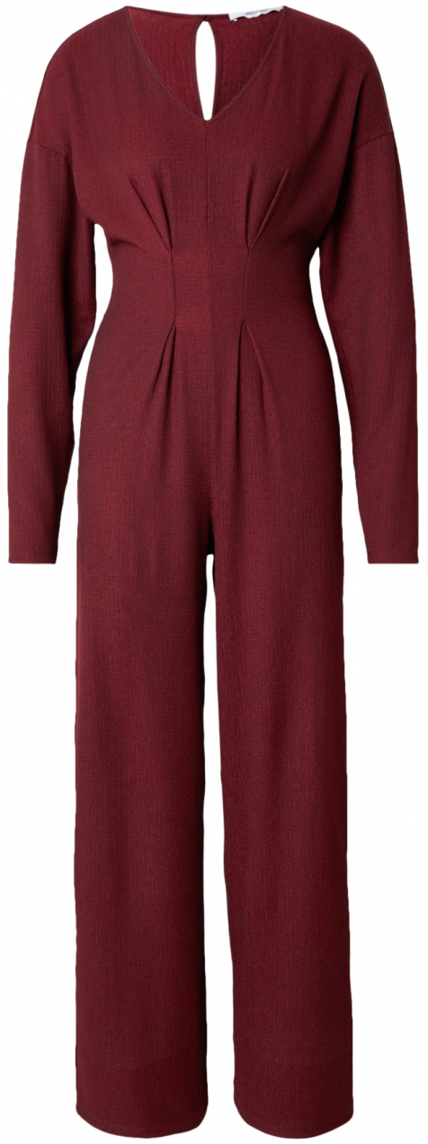 ABOUT YOU Overal 'Erin'  vínovo červená