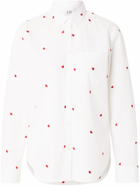 GAP Blúzka  grenadínová / biela