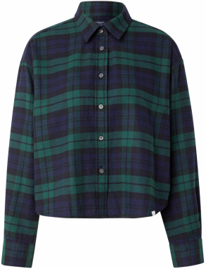 GAP Blúzka  kobaltovomodrá / zelená / čierna