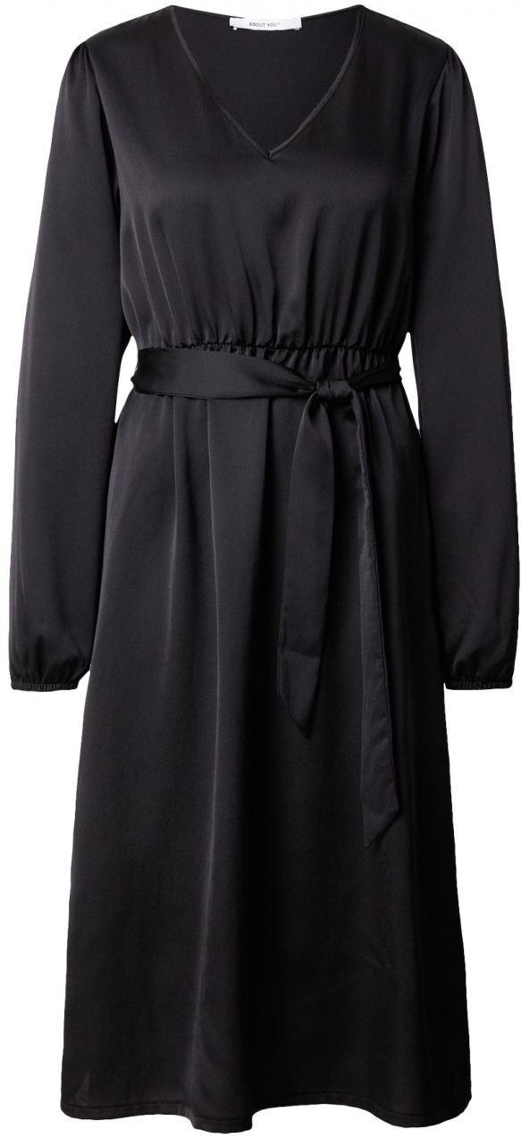 ABOUT YOU Šaty 'Falda'  čierna