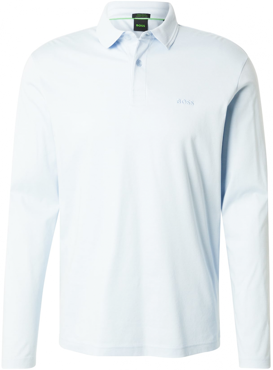 BOSS Tričko 'Pirol'  pastelovo modrá