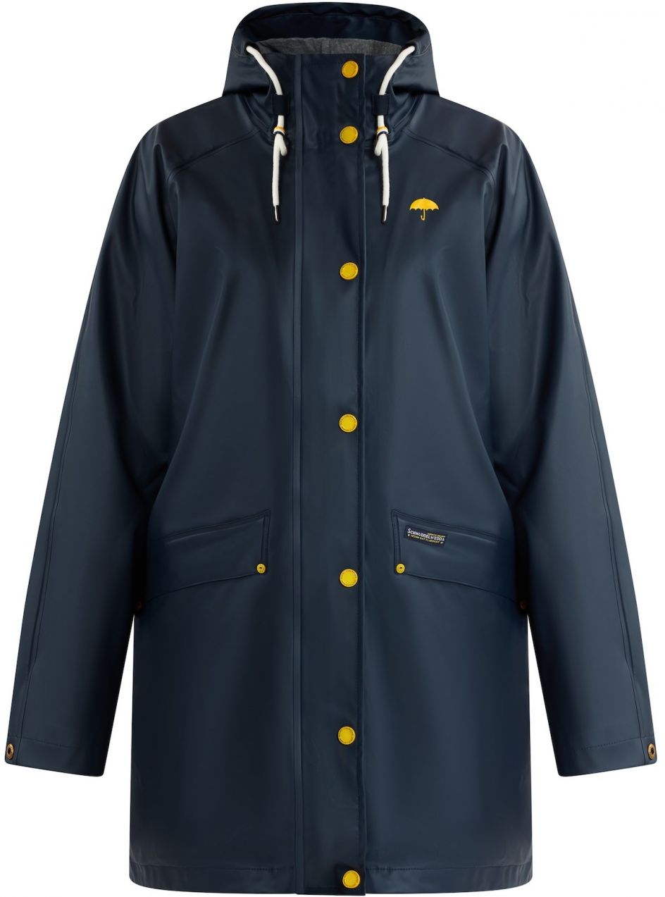 Schmuddelwedda Prechodný kabát  námornícka modrá / žltá