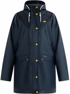 Schmuddelwedda Prechodný kabát  námornícka modrá / žltá