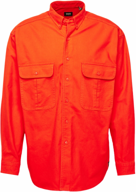 Levi's Skateboarding Košeľa 'Skate L/S Woven'  oranžovo červená