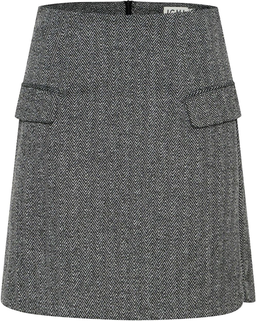 ICHI Sukňa 'IHKate'  čierna / biela