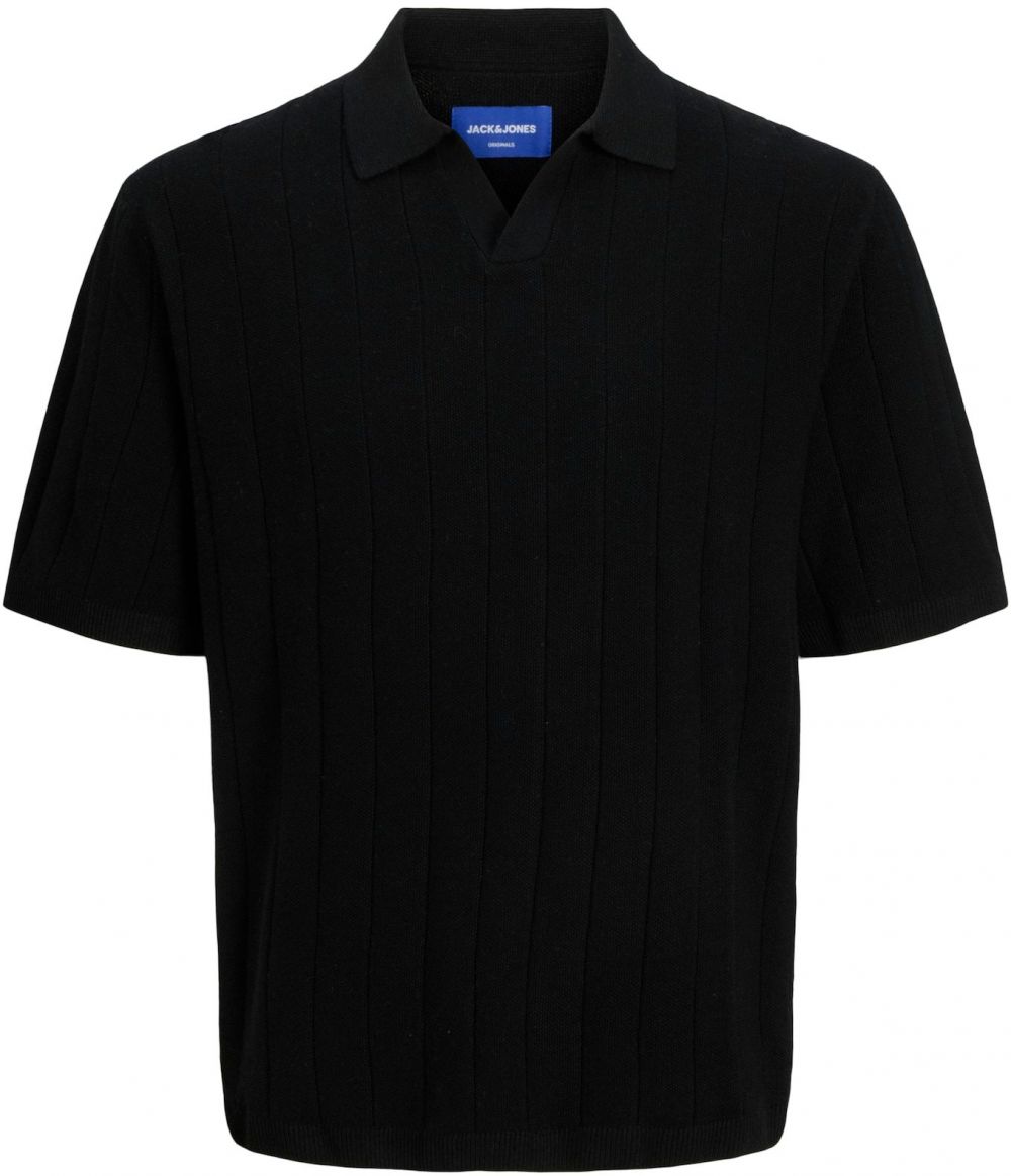 JACK & JONES Sveter  čierna