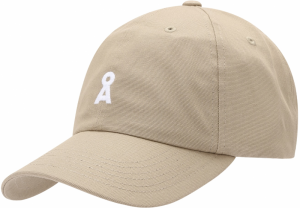 ARMEDANGELS Čiapka 'Yanis'  sivobéžová / biela