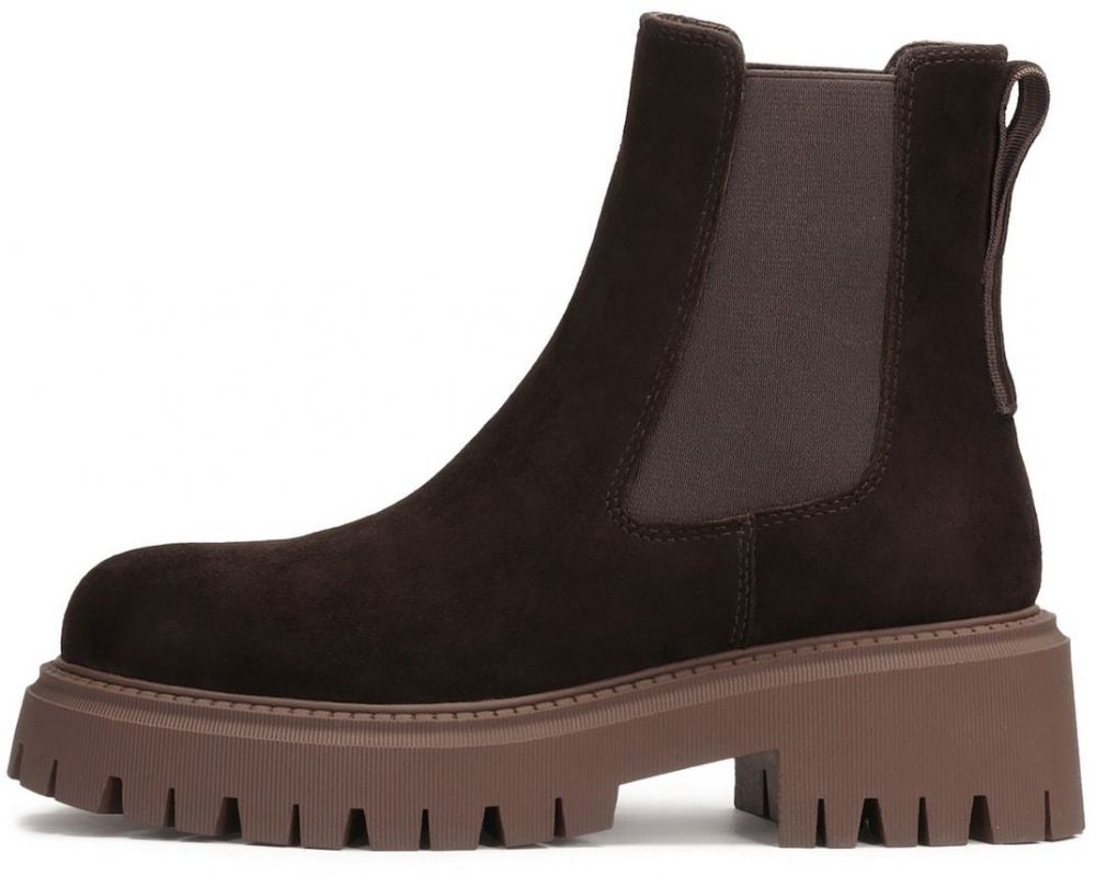 Kazar Chelsea čižmy  tmavohnedá
