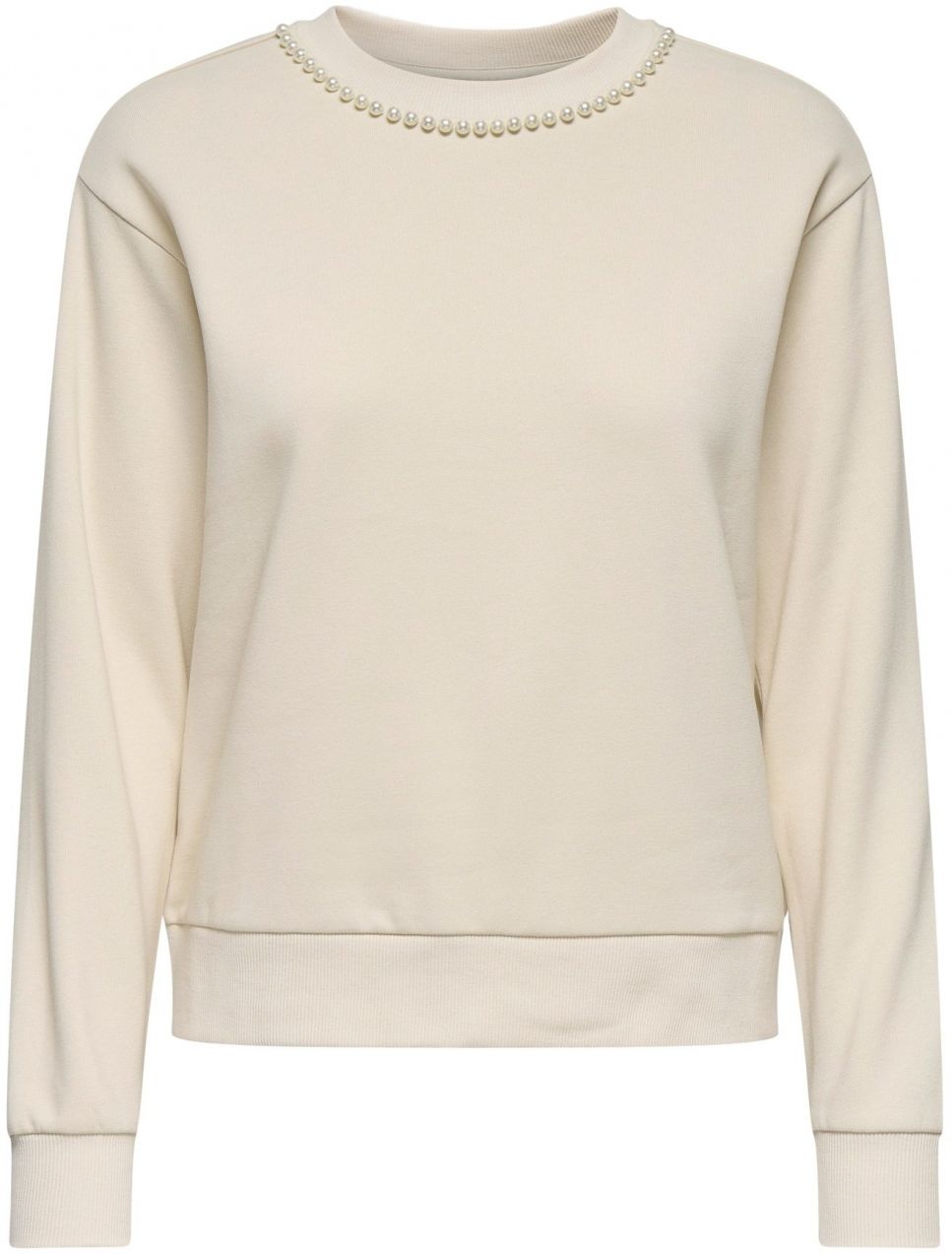 JDY Mikina 'JDYPARIS'  svetlosivá