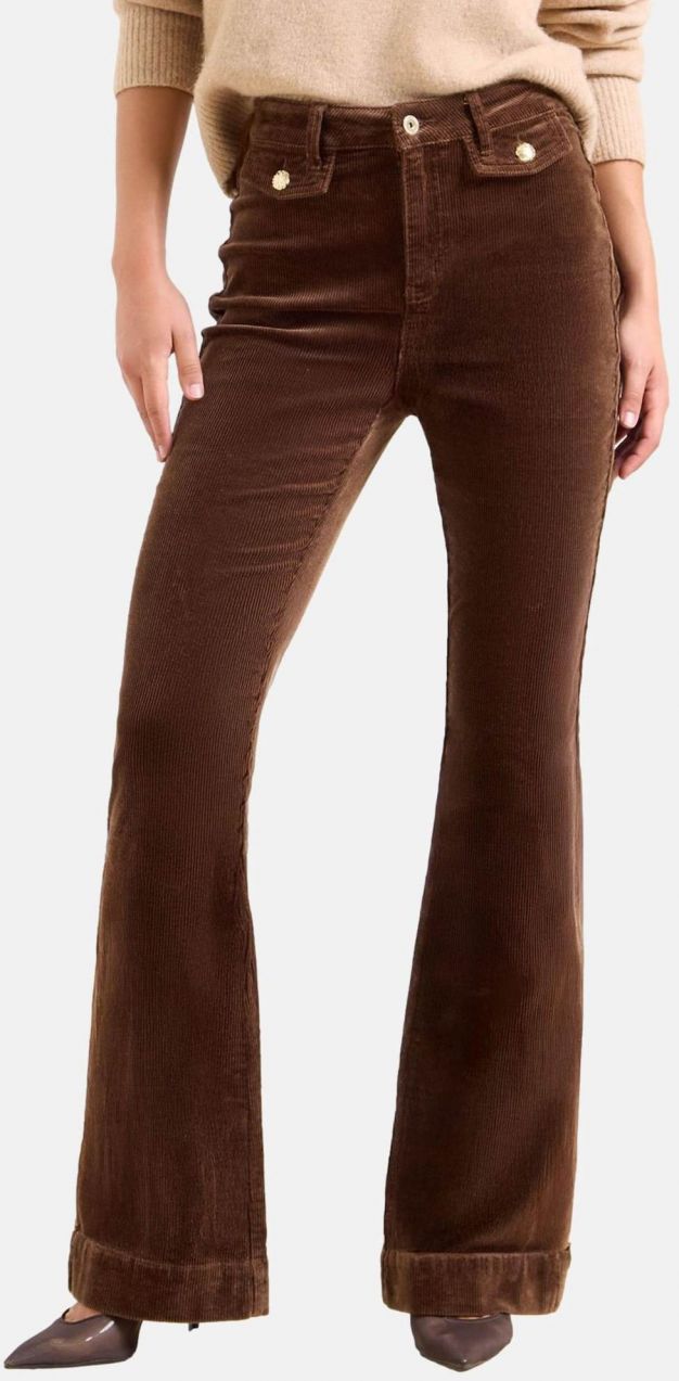 Lipsy Džínsy  čokoládová