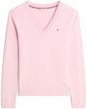 TOMMY HILFIGER Sveter  pastelovo ružová