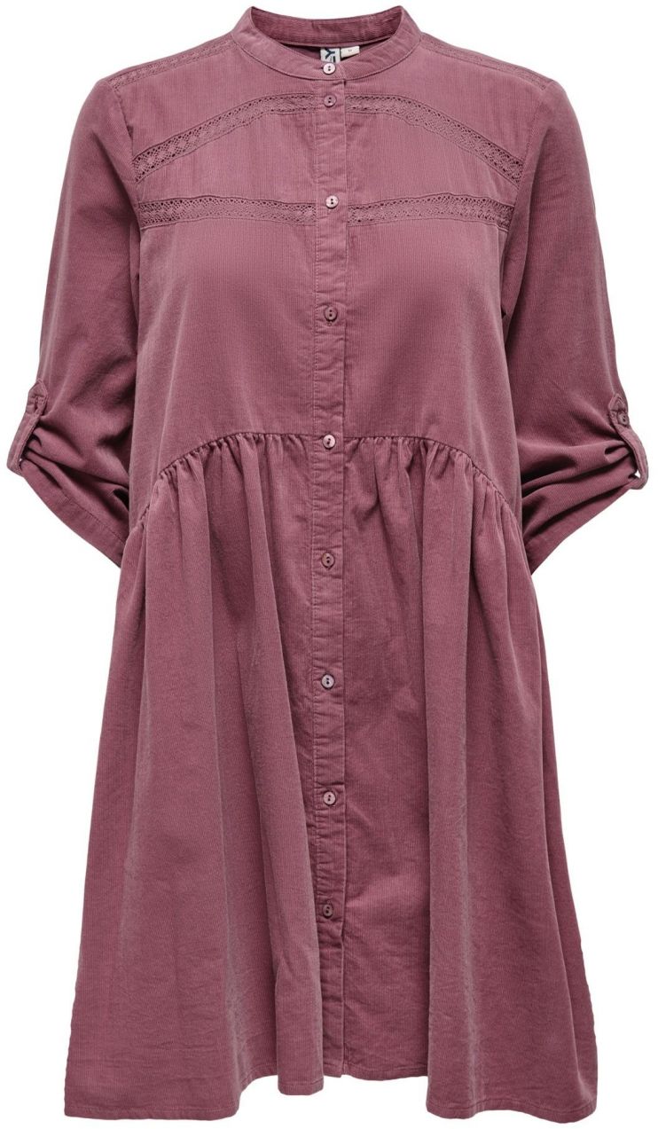 ONLY Košeľové šaty 'ONLCHICAGO-AIME'  purpurová