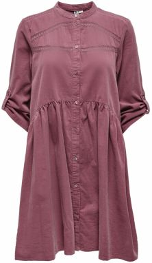 ONLY Košeľové šaty 'ONLCHICAGO-AIME'  purpurová