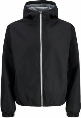Jack & Jones Plus Prechodná bunda 'JJJAKE'  čierna