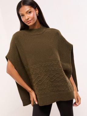 Lipsy Pelerína 'Lipsy Cosy'  olivová