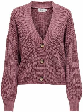 ONLY Oversize kardigán 'ONLCarol'  s ružovými fľakmi