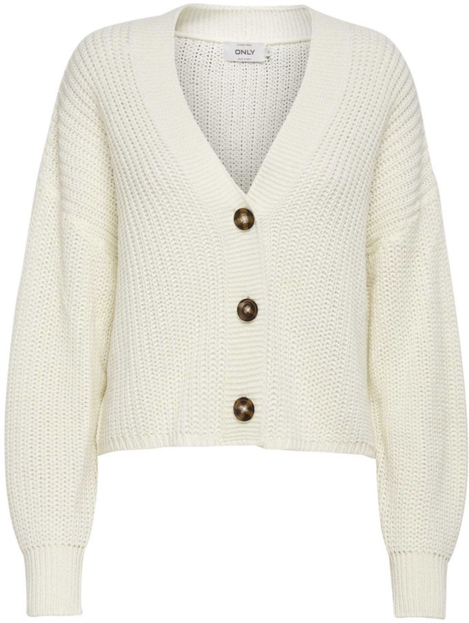 ONLY Oversize kardigán 'ONLCarol'  biela