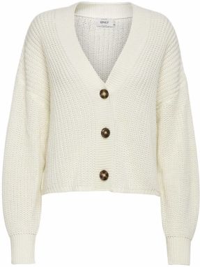 ONLY Oversize kardigán 'ONLCarol'  biela