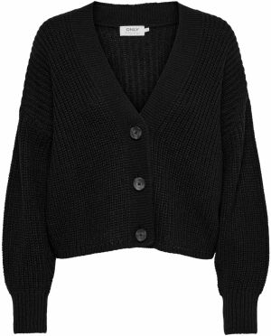 ONLY Oversize kardigán 'ONLCAROL'  čierna