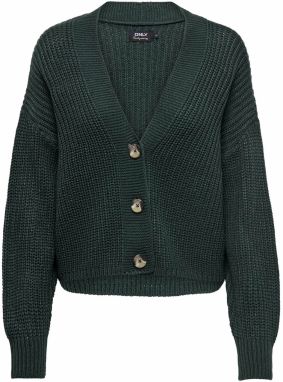 ONLY Oversize kardigán 'ONLCarol'  tmavozelená