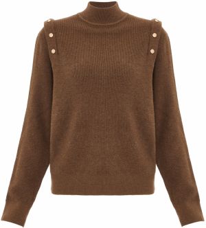 paino Sveter  hnedá / zlatá