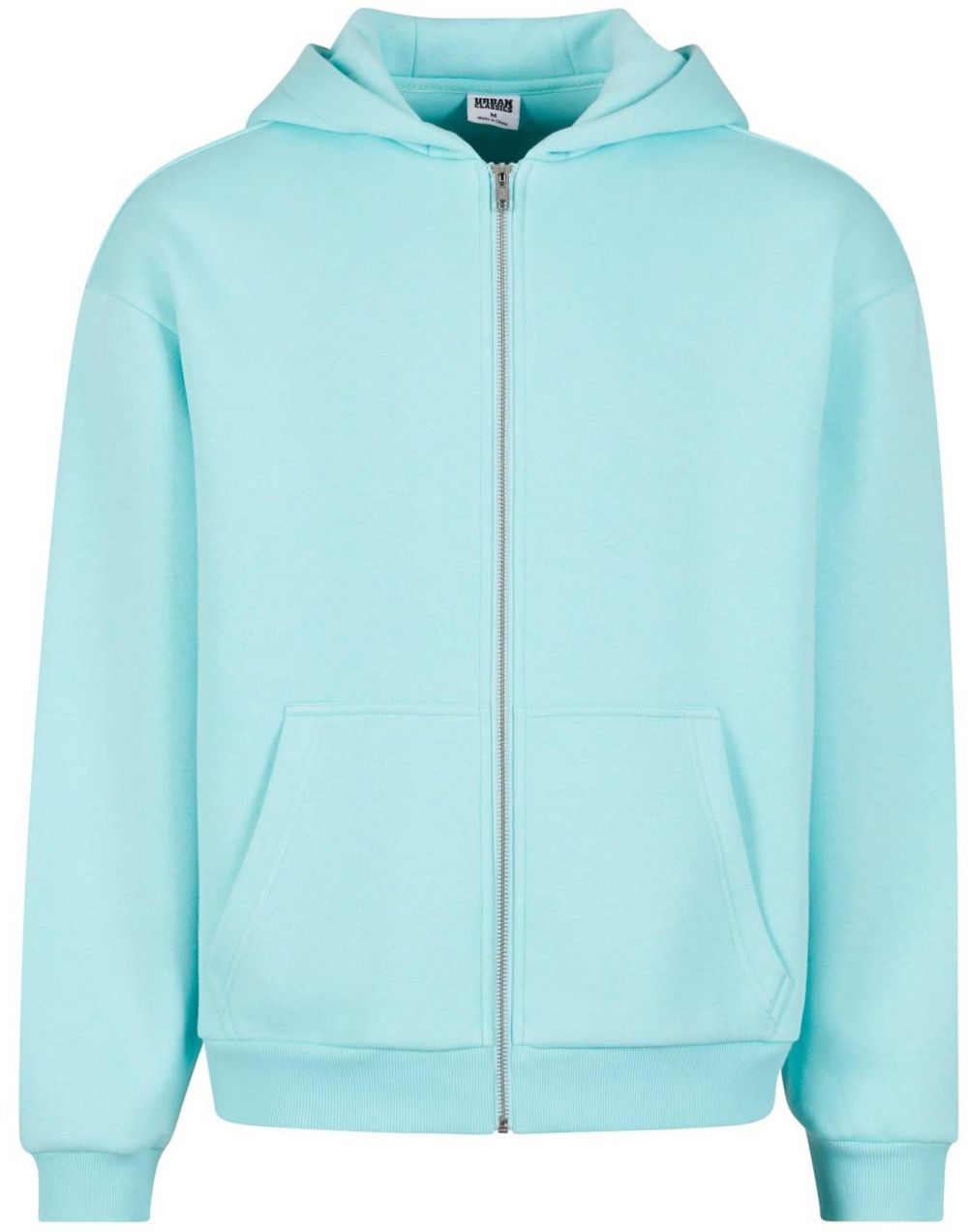 Urban Classics Tepláková bunda  modrá