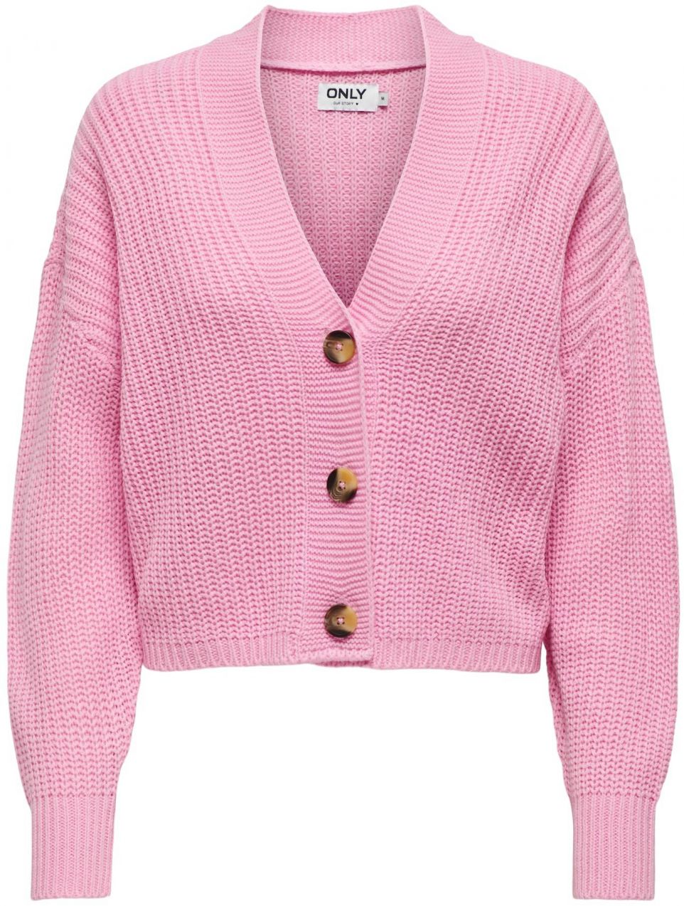 ONLY Oversize kardigán 'ONLCarol'  ružová