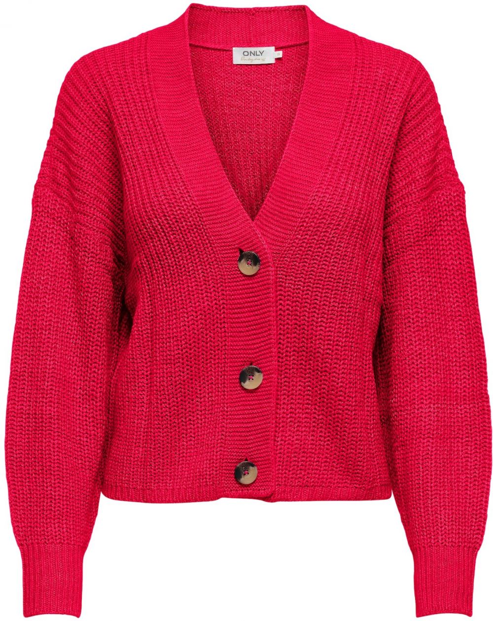 ONLY Oversize kardigán 'ONLCarol'  tmavočervená