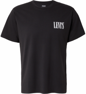 LEVI'S ® Tričko 'Relaxed Graphic'  čierna / biela
