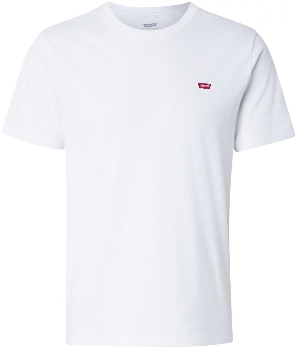 LEVI'S ® Tričko 'ORIGINAL HM'  červená / biela