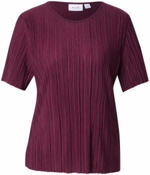 VILA Tričko 'VIPlisa'  cyklaménová