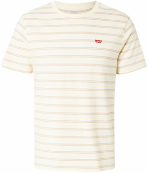 LEVI'S ® Tričko 'Original Housemark'  piesková / tmavošedá / biela